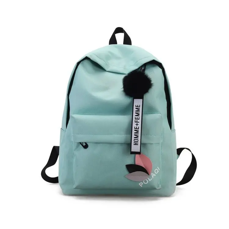 

Female Stylish Backpack Cute Women Student School Bags for Teenage Girls Waterproof Oxford Backpack Ladies, Black,pink,green,pink