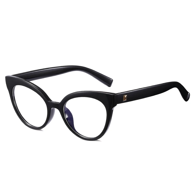 

Glasses Wholesale China manufacturer Tortoise Floral Print anti-blue light glasses Optical Cat Eye