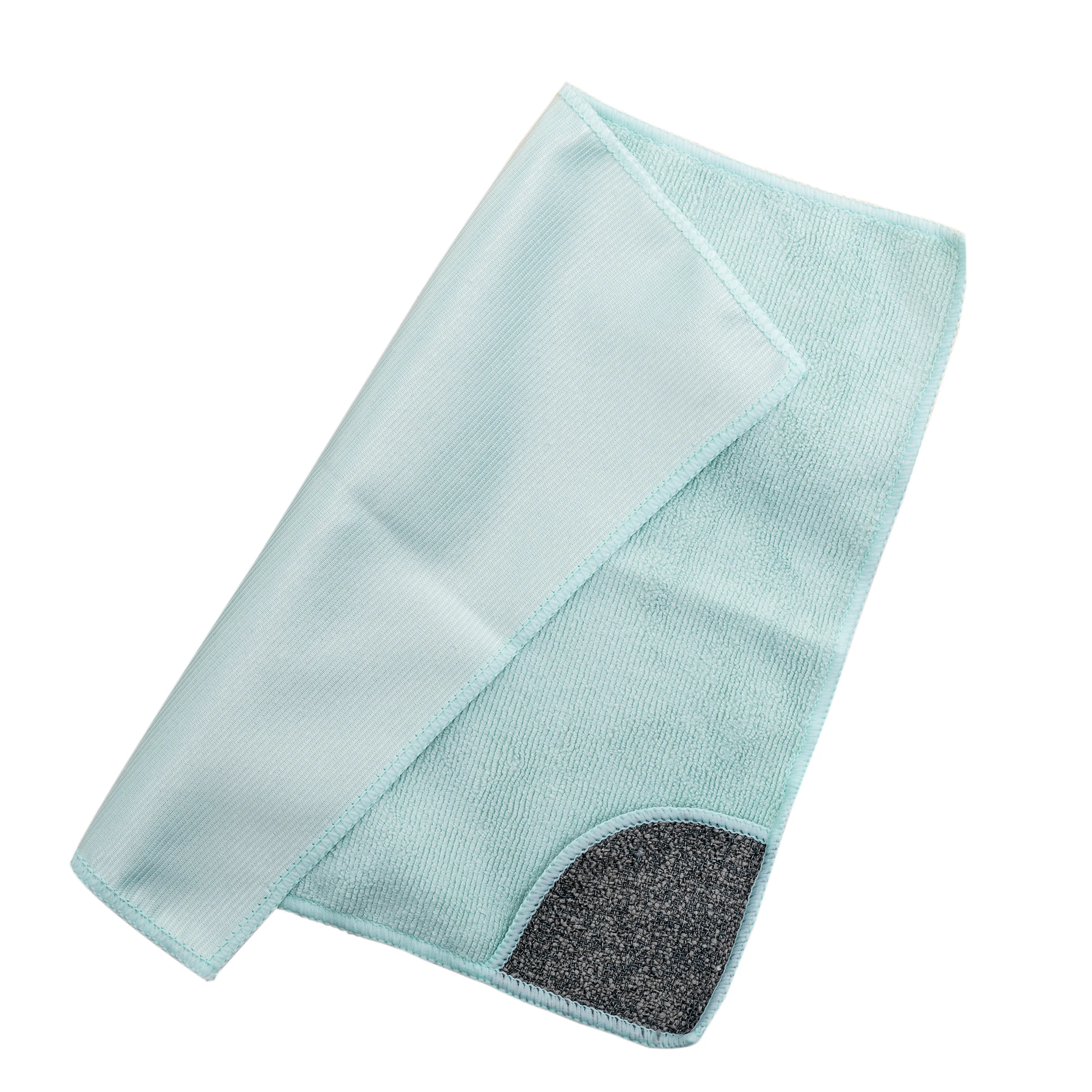 

New products arrive multiple use double side cleaning strong water absorption good Decontamination high quality microfiber cloth, Customized