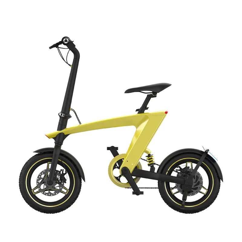 

hot sale Power assisted portable folding mobility electric bicycle for adult, Yellow/black/white