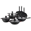 Cheap Wholesale Kitchenware Press Aluminum Masterclass Prmium Cookware Sets
