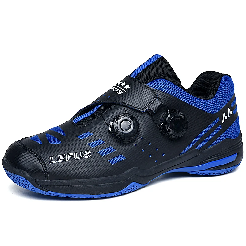 

YZ OEM Non Marking High Quality Adjustable Button Gym Sport School Badminton Sneakers Men Shoes