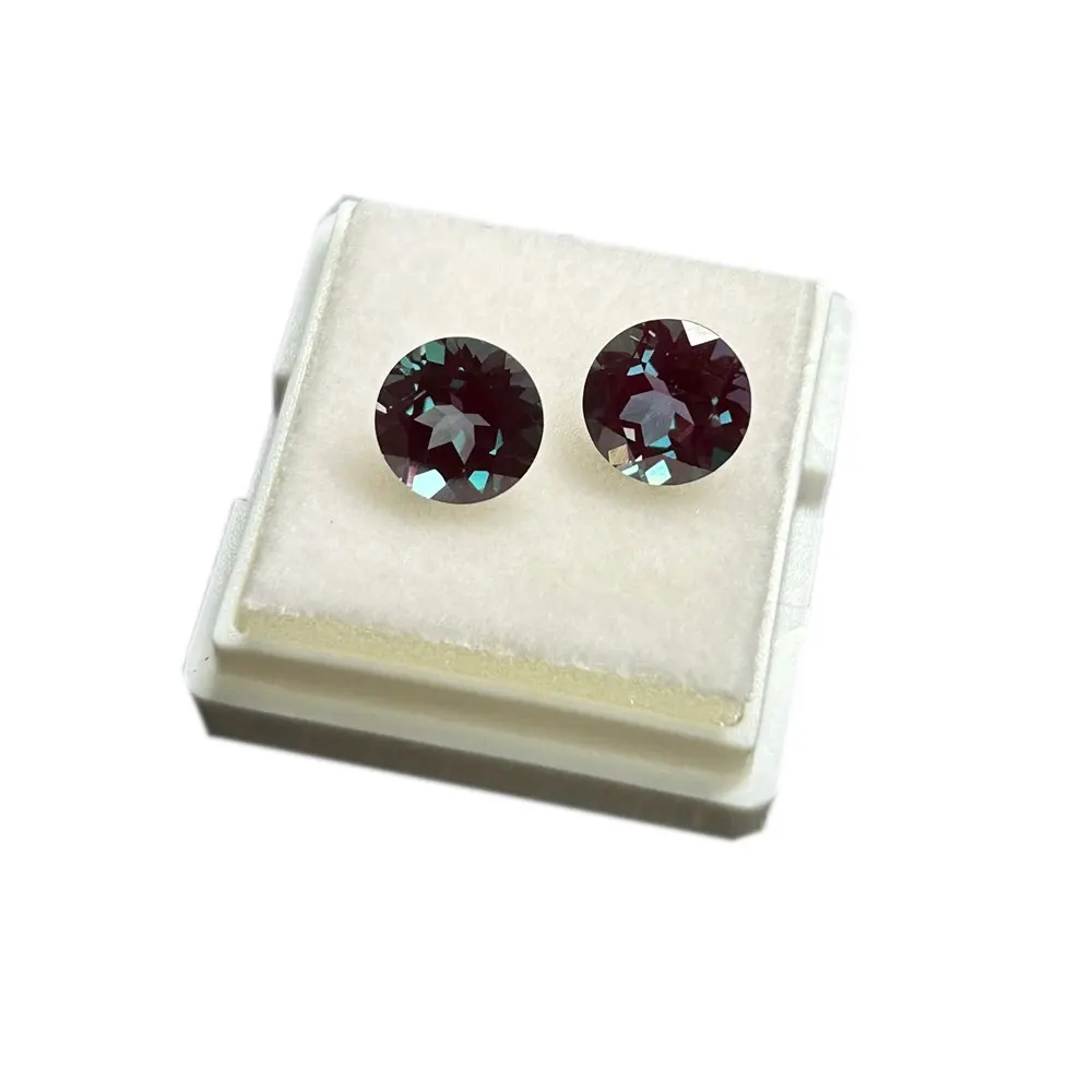 Round Brilliant Cut 1mm to 8mm Lab Alexander  Color Change Gemstones