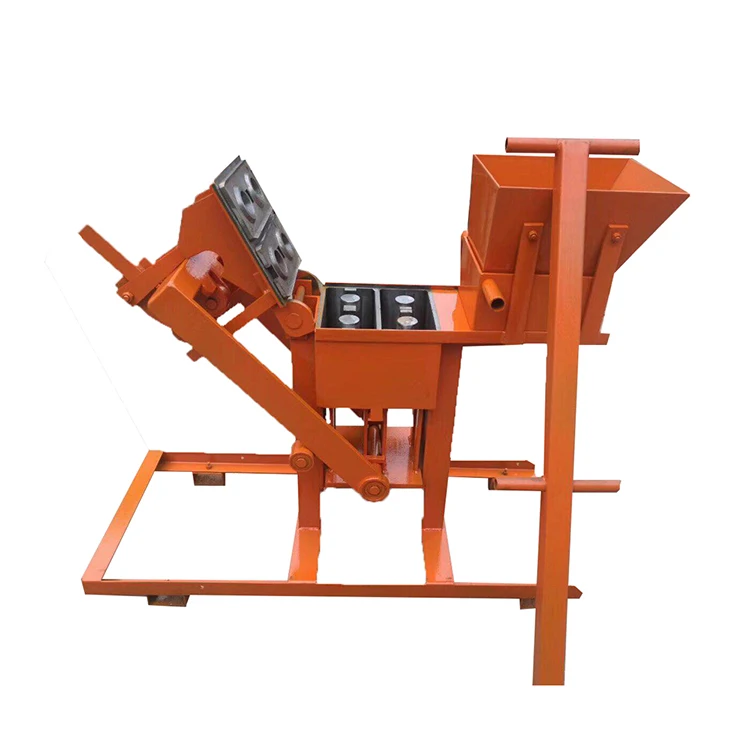 
Small soil clay manual lego brick machine QMR2-40 manual interlocking brick machine 