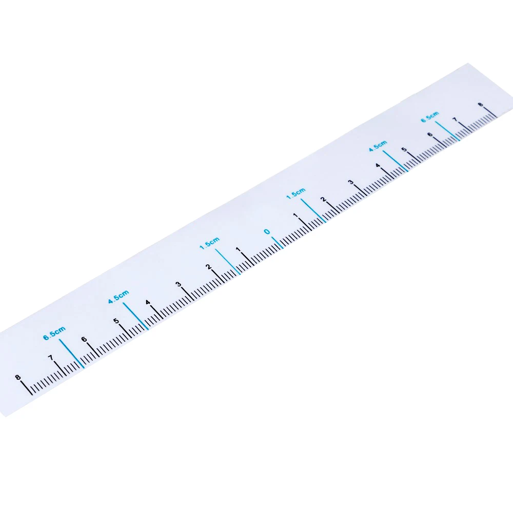

Top Selling Clear Ruler Sticker Eyebrow Permanent Makeup Sticker Disposable Convenient Use For Academy
