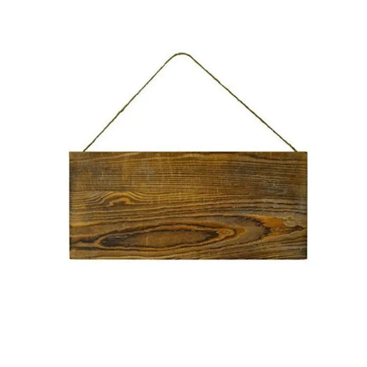 wooden signs