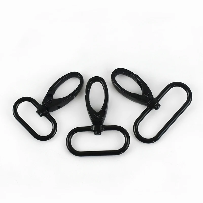 

Meetee F4-3 16-38mm Black Swivel Hook Bag Hardware Accessories Handbag Chain Connection Dog Buckle Trigger Snap Clasp Buckles