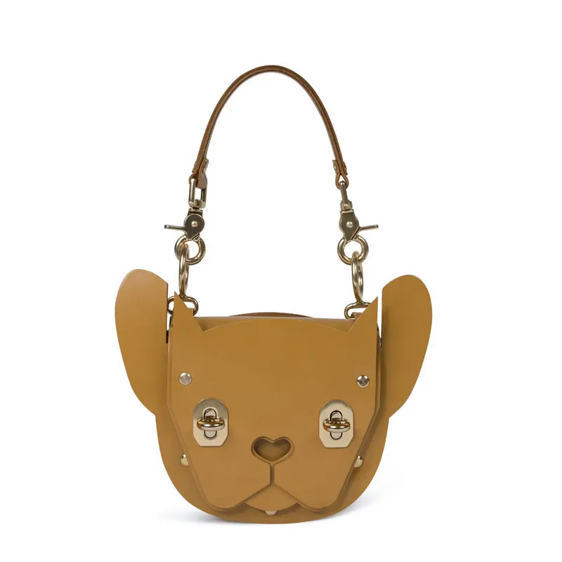 

2021 Shenglu New Lady and Girls rivet lock PU crossbody shoulder bag animal shape handbag sweet cute bags dog cat purse SLSC830