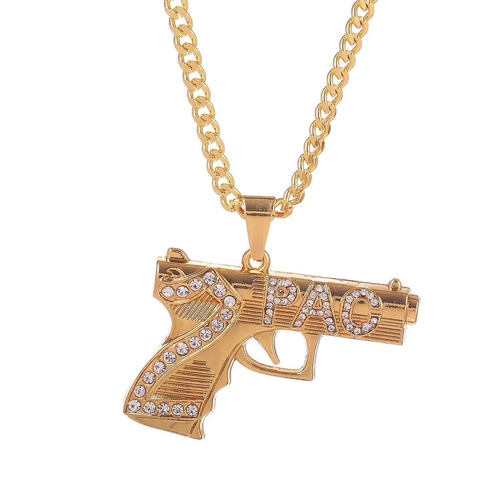 

Fashion Jewelry 2021 Hip Hop Jewelry Men Cuban Link Chain Long Pendant Necklace Wholesale
