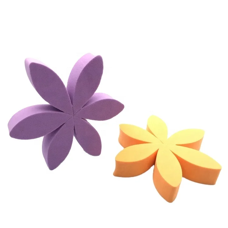 

The Most Innovative Product Flower Shape Makeup Sponges Flower Shape Cosmetic Puff Free Samples, Multiple colors