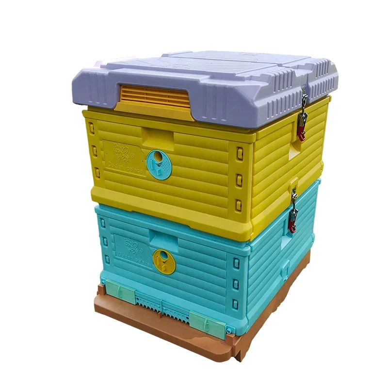 
Plastic bee hives double layers Langstroth beehive plastic Langstroth hive 