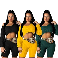 

2019 Women Two Piece Set Clothing Shorts Outfits Jumpsuit Rompers Two Piece Loose Shorts Set