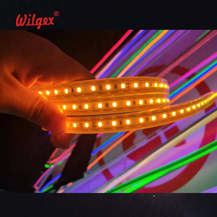 24V LED Strip 2835 50m 100m IP67 Waterproof mono Color Rope lighting