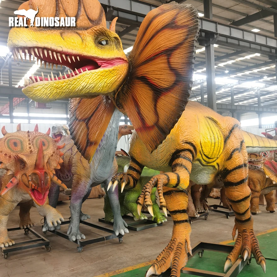 

Animatronic Life Like Dinosaur For Outdoor Decoratio Animatronic Dinosaur For Sale, Bronze