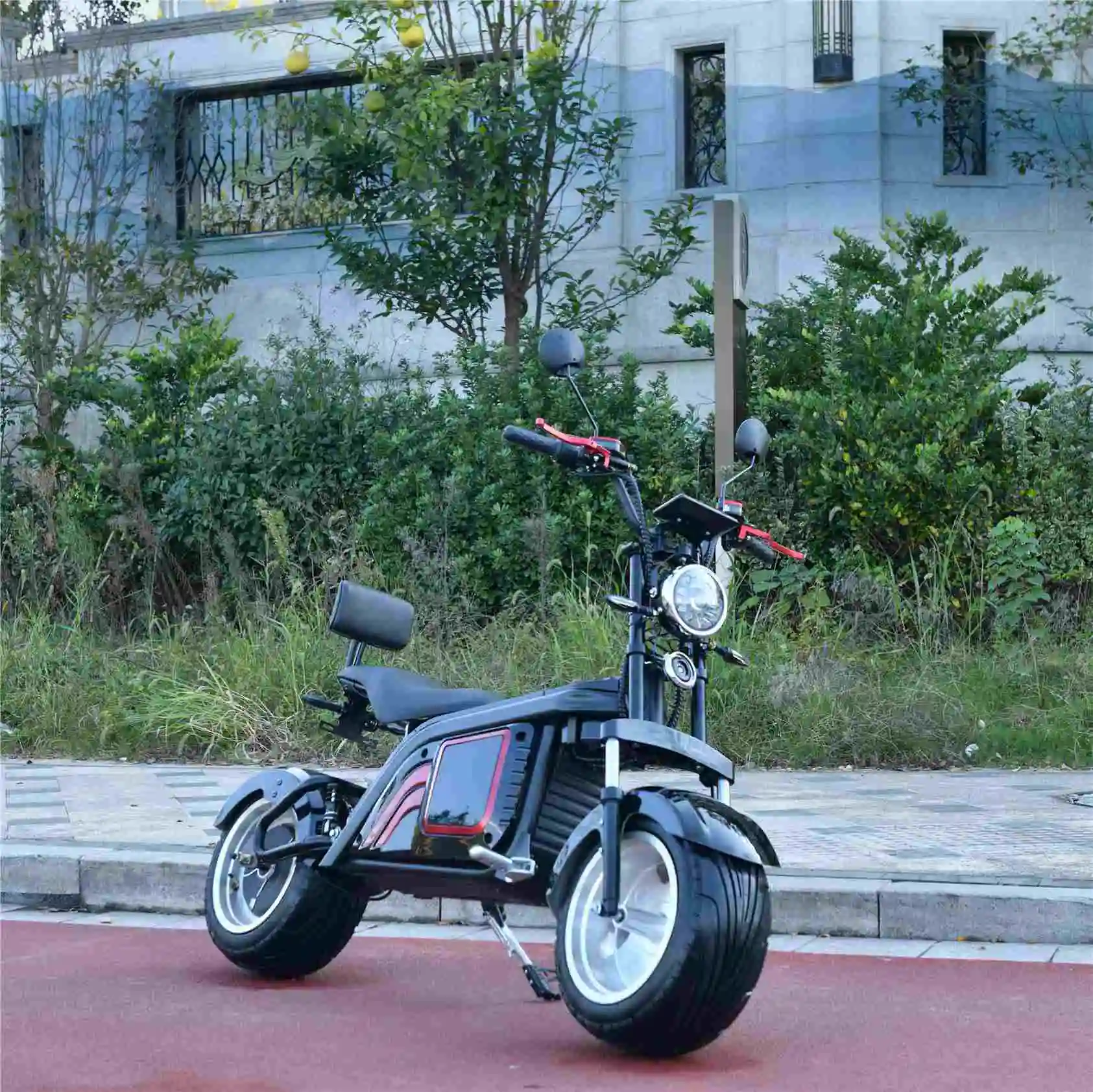 

YIDE Alumi Alloy Frame Rear Chinese Motor 2000W 3000W SEEV Electrical Scooter Citycoco HULK Electric Chopper Motorcycle Scooter