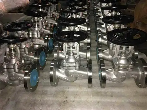 
DN 100 150 200 DIN Bellows Seal Carbon Steel Globe Valve ( Stop Valve ) 