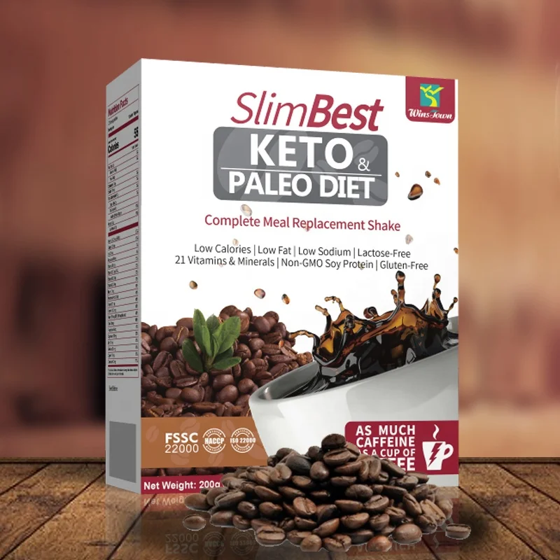 

Slim best keto coffee paleo diet meal replacement shake super green herbal vegan instant coffee for weight loss detox