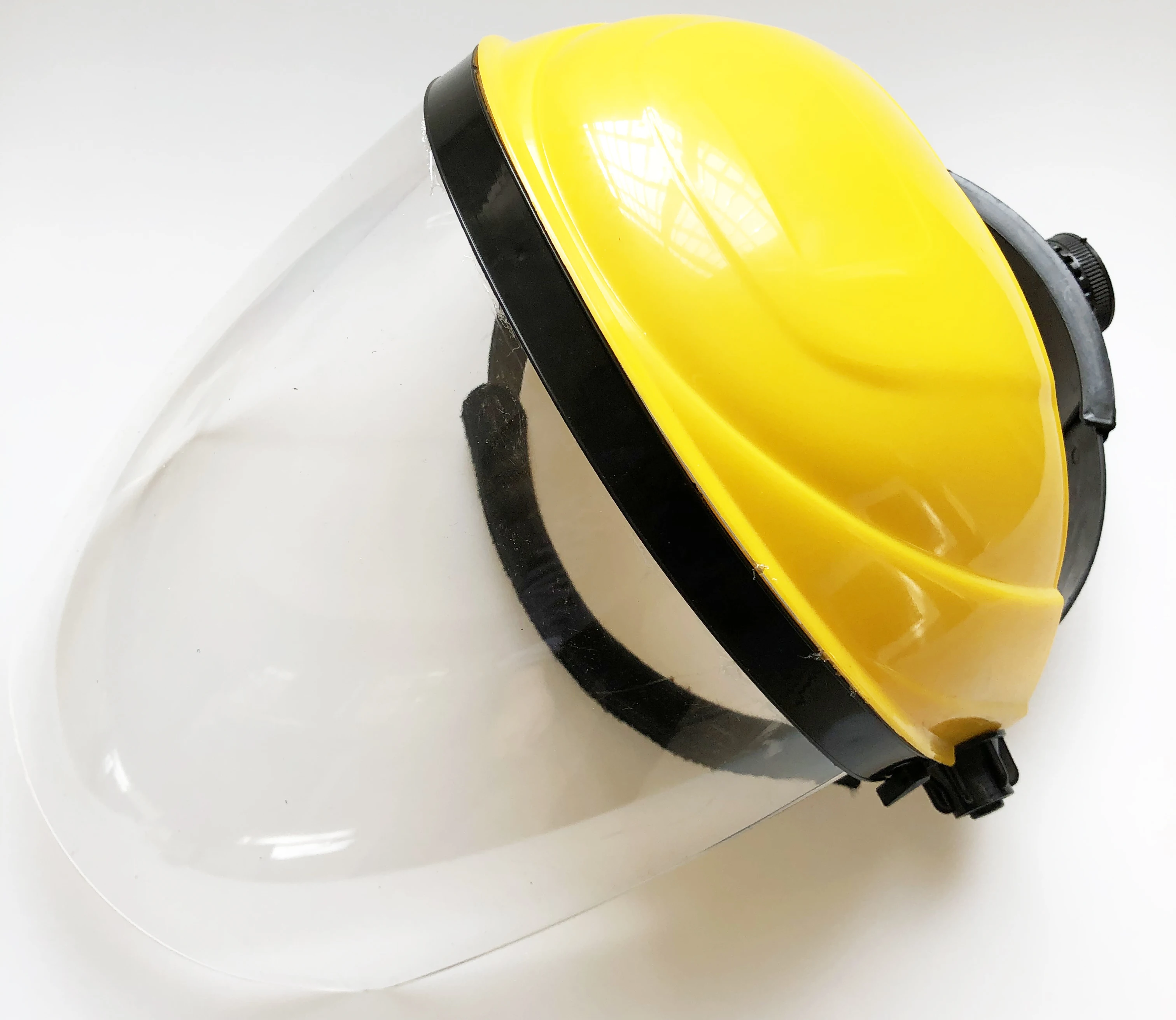 

Transparent safety face visor shield since 2000 face shield headband helmet