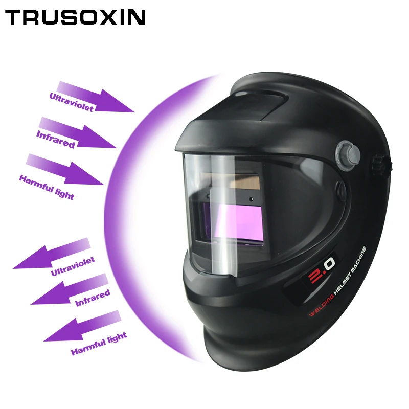 

Solar Auto Darkening Electric Welding Mask/Helmet//Welding Lens/Eyes Mask for Welding Machine and Plasma Cutting Tool