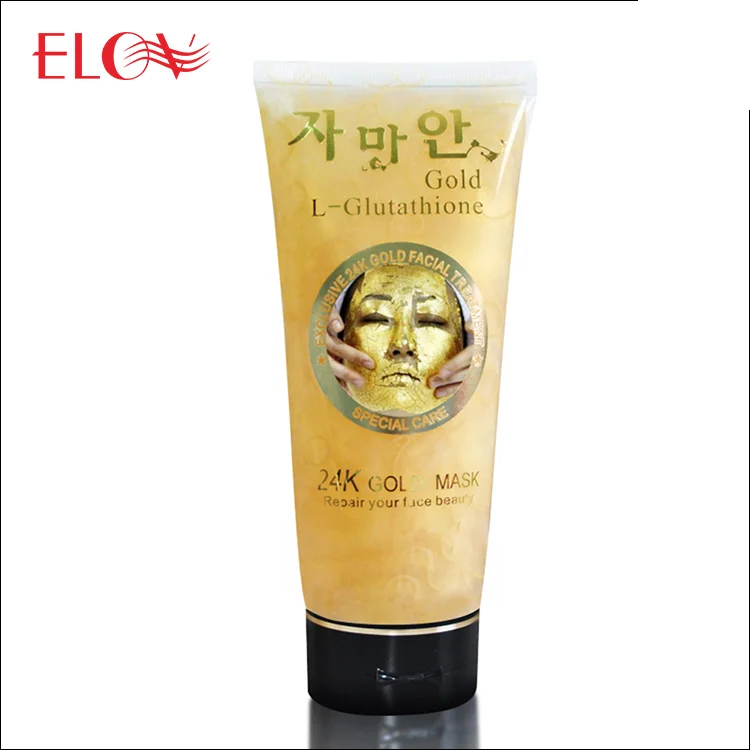 

OEM ODM Bulk Wholesale Brightening Moisturizing Nourishing Firming 24K Gold Golden Collagen Gel Jelly Face Facial Mask