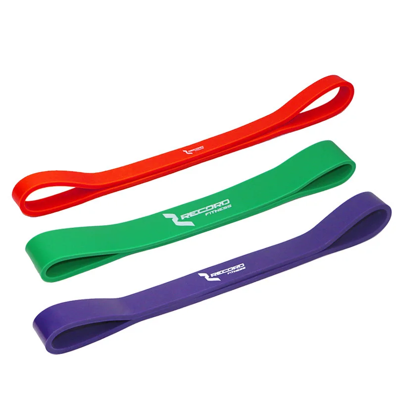 

4pcs Elastic Rubber Sport Band Bodybuilding Workout Exercise Fitness Pilates Resistance Training Pull Rope