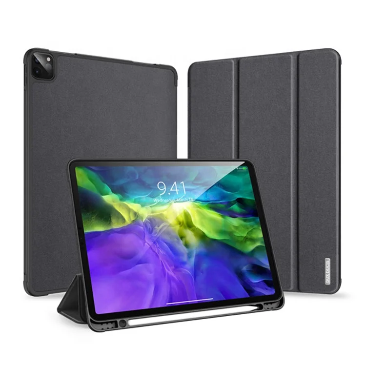 

2020 Flip Trifold Leather Tablets Covers For iPad Case With Pencil Holder For iPad Pro 11 Case