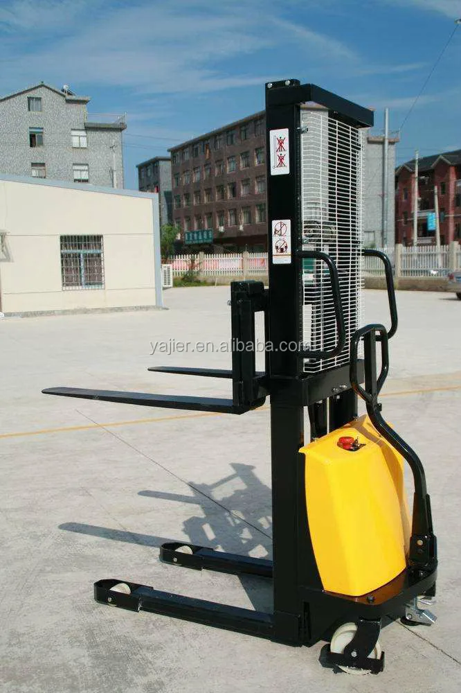 Portable Car Stacker Lift Semi Electric Stacker Price With Good Quality