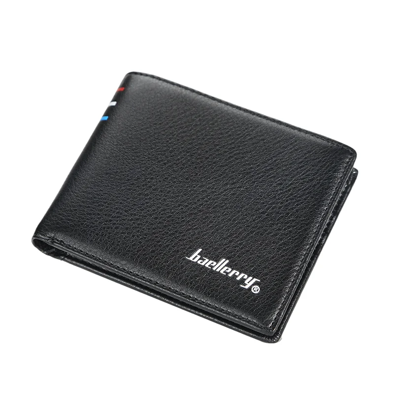 

2021 Top Selling baellerry PU leather small porket mens pu leather wallet bank card holder