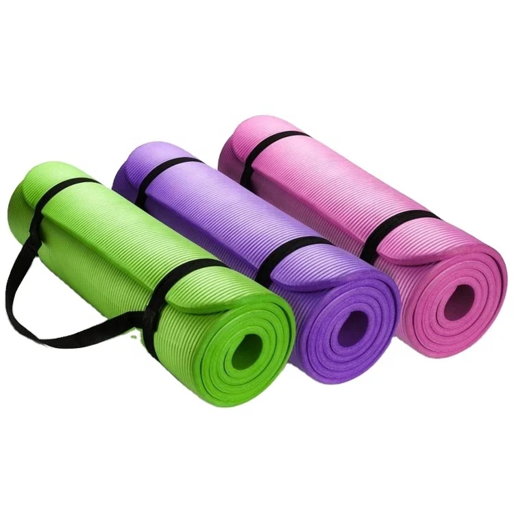 

Custom Print High Quality Eco Friendly Mat De Yoga Folding Durable Yoga Pad NBR/Tpe Yoga Mat, Black,dark blue,purple,rose pink,green