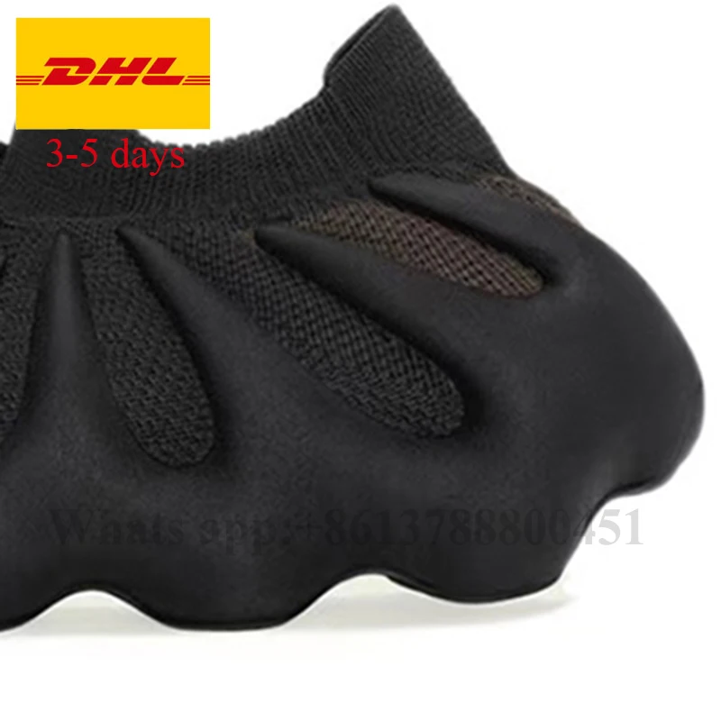 

New design TOP yeezy 450 dark sla OG quality sneakers socks high quality men and women yeezy450 original, Black , white
