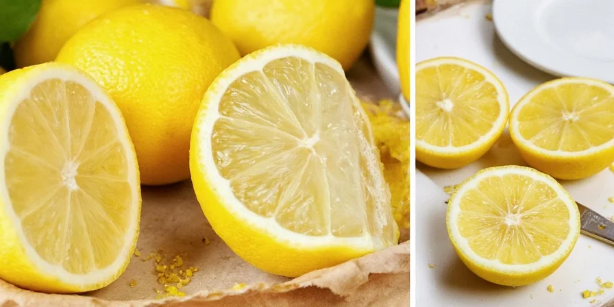 Mixing zest with salt for drying