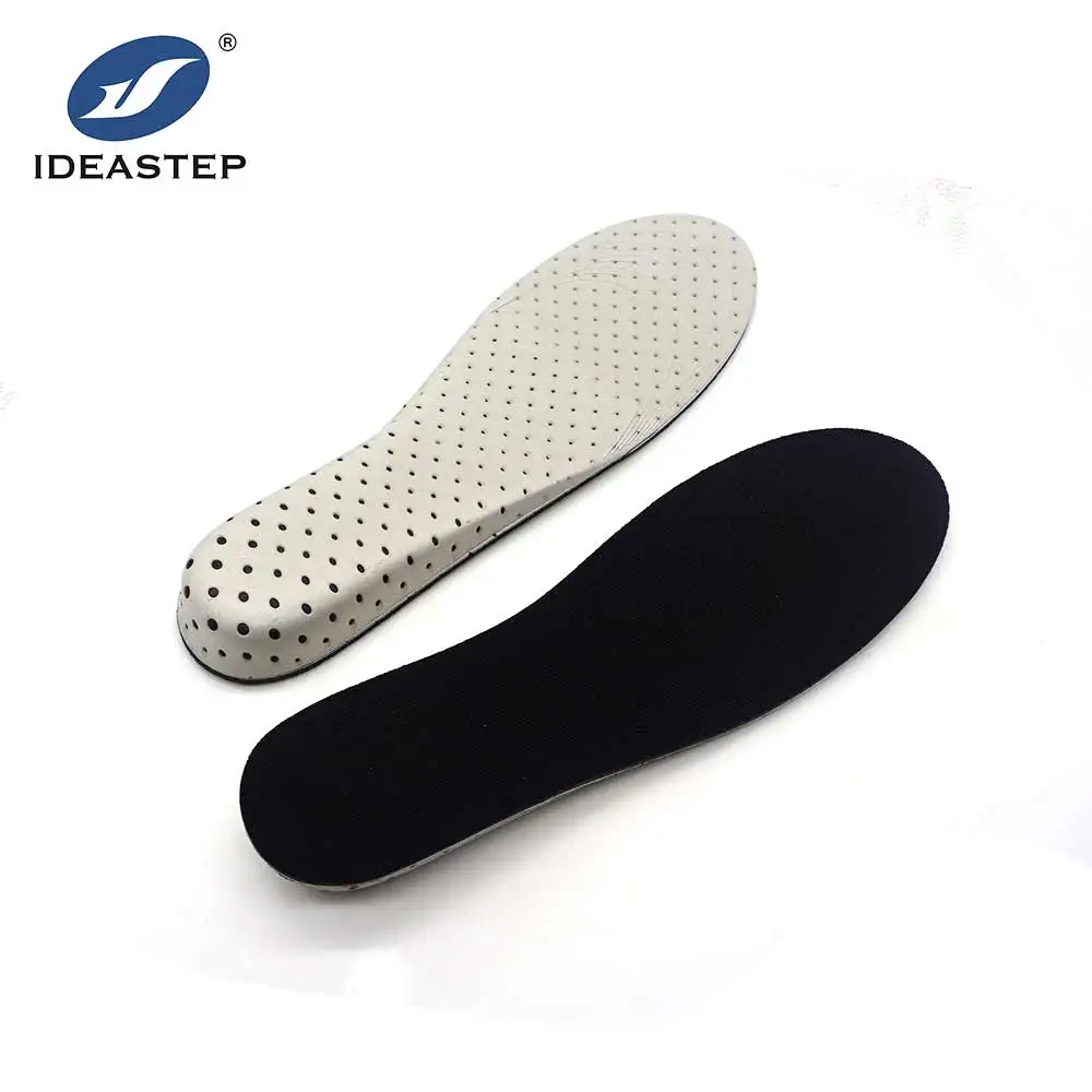 

Ideastep Durable Sponge-like EVA Cushioning Full Length Heel Lifts 2cm 3cm 4cm Invisible Height Increase Insoles For Shoes, Black and grey