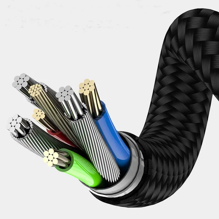 540 Rotation Led 3 In 1 Fast Charging Magnetic Cable Charger - ANKUX.COM