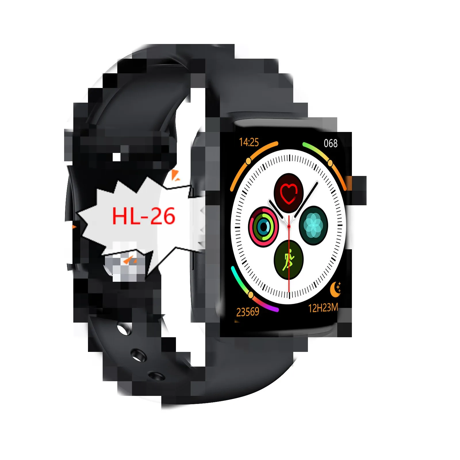 

Smartwatch manufacturer factory HL26 Android W26plus W46 T55 Multi-style products smart watch t500 serie 6