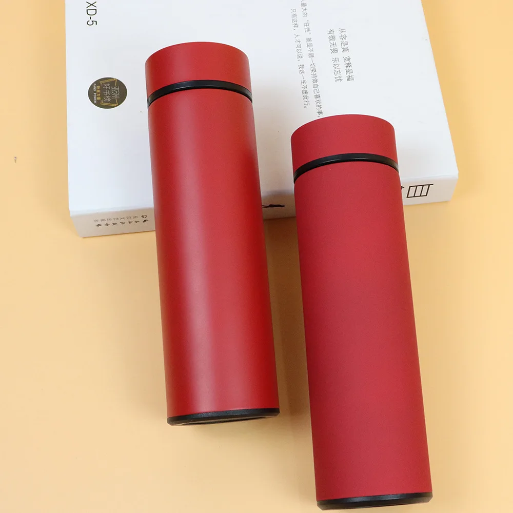 

Rubber Painting And Spray Painting Stainless Steel Double Wall Vacuum Flasks Thermoses Straight Cup Tea Tumbler Water Bottle, Black/white/pink/green