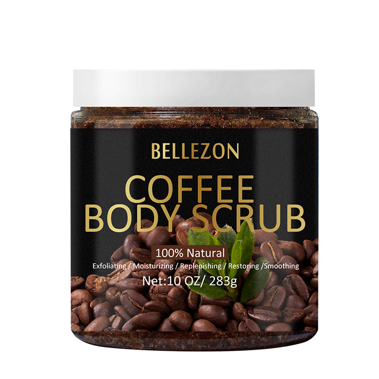 

Customized Label Exfoliator Organic Arabica Coffee Body Scrub 100% Natural