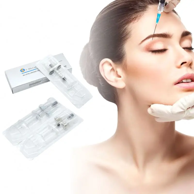 

Cheap Price Wholesale 2ml Dermal Filler with CE Certificate Lips Injectable Hyaluronic Acid, Transparent