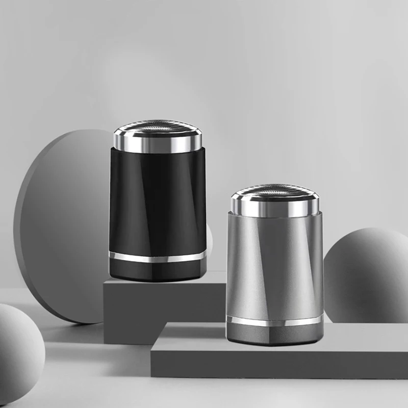 

BELEN New Arrival 36000RPM Mini Electric Razor Fashion Rechargeable Barrel-shaped Shaver with 3 Stainless Steel Blade
