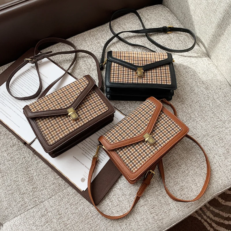 

chain handbag New fashion bag female version all-match single shoulder cross-body bag small INS square bag design, Available in 3 colors with color card