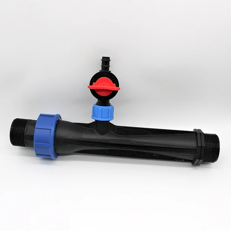 

Drip Irrigation System Farm Venturi Fertilizer 2 Inch 3 Way 1/4" Pv Dt Venturi Injector, As the picture shows