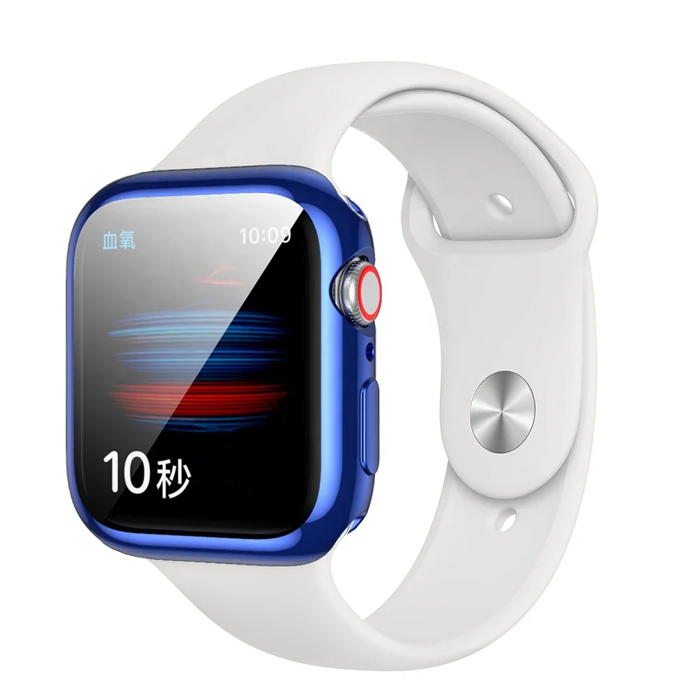 

High Quality For Apple Watch case SE Series 6 5 4 Screen Protector 38 40 42 44mm Wholesale, Optional