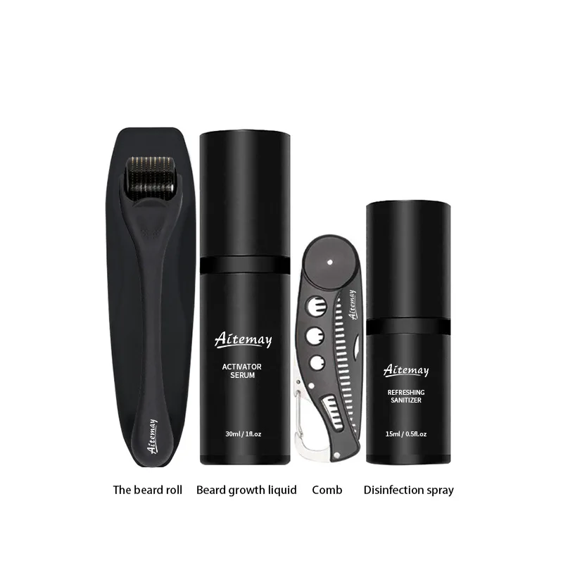 

Free Delivery Beard Grooming Kit Growth Nourish Hair Growth Natural Vitamin E H Glycerinum Turmeric Beard Care Conditioner Kit