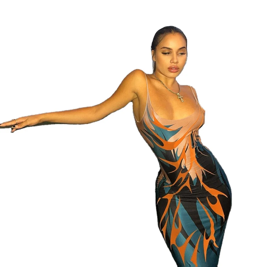 

The New Listing Other Hollow Out Casual Dresses Spandex Polyester Spring and Summer Ladies Dress, Customized color