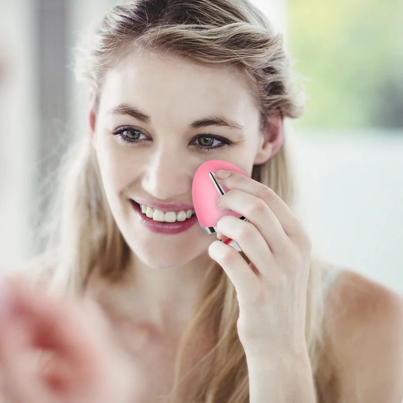 

Electric Silicone Facial Cleansing Brush Massager Waterproof Limpiador Foreoes