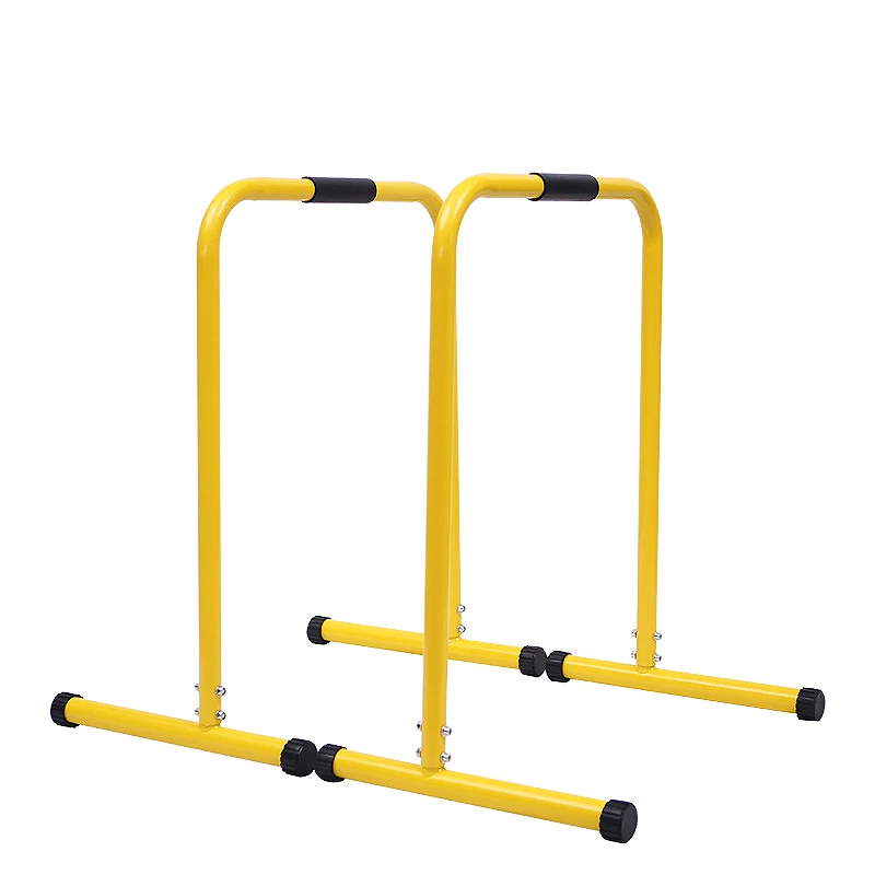 

Gym fitness equipment Pull Up Bar yellow parallel bar with high quality, As picture