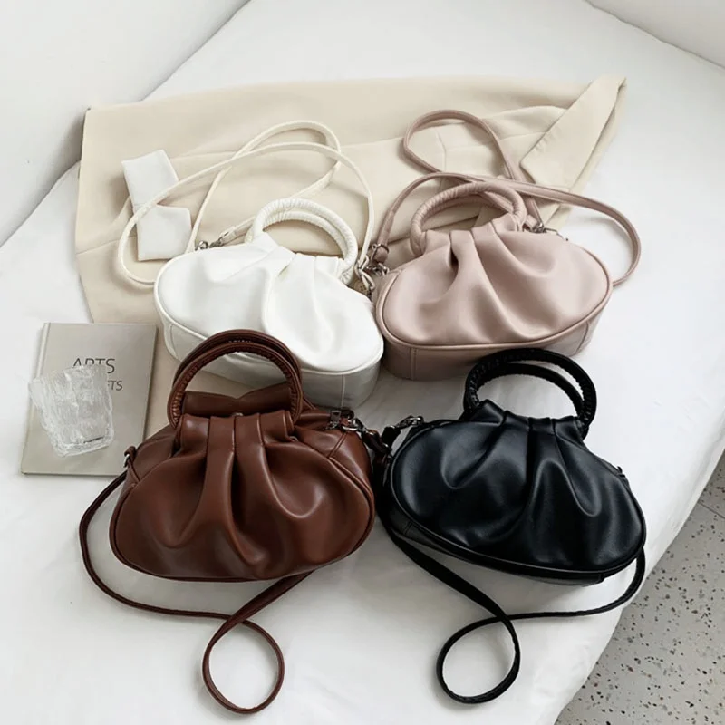 

2022 Hot Underarm Pu Bag Cloud Crossbody Handbags Shoulder Bags For Girls Handbags