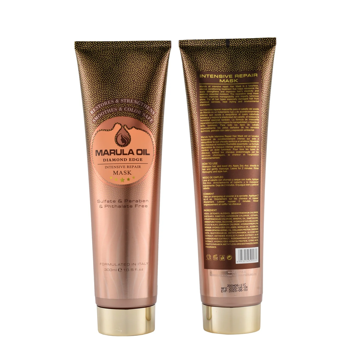 

Wholesale Marula Oil Repair Hair Masque 300ml