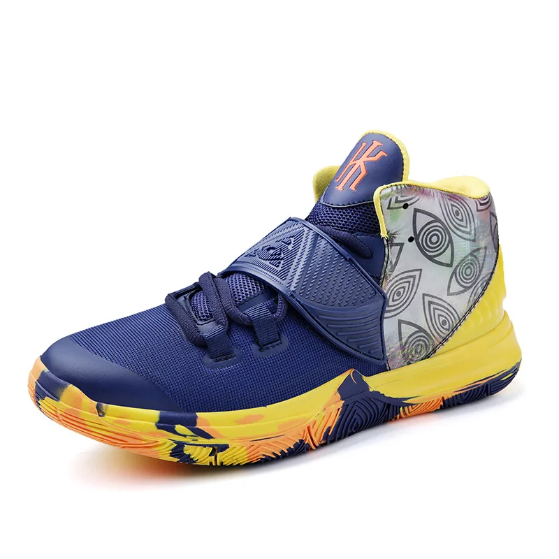 

Men High Top Sneakers Outdoor Sport Basketball Shoes, 3 colors