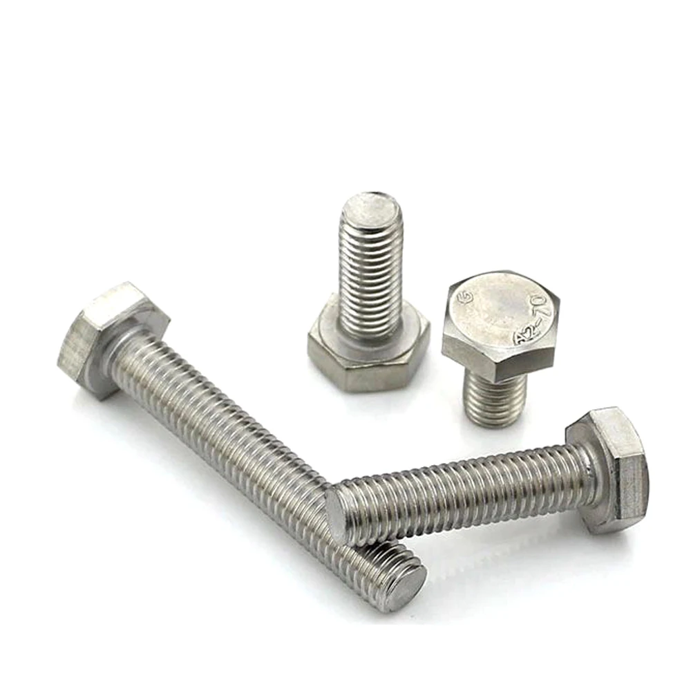 
Stainless Steel 304 DIN931 Hex Bolts stainless steel hex bolts nut and bolt m10 m12 m14 m6 m3 m2 m4 m16 m22 m36 m48 m66 