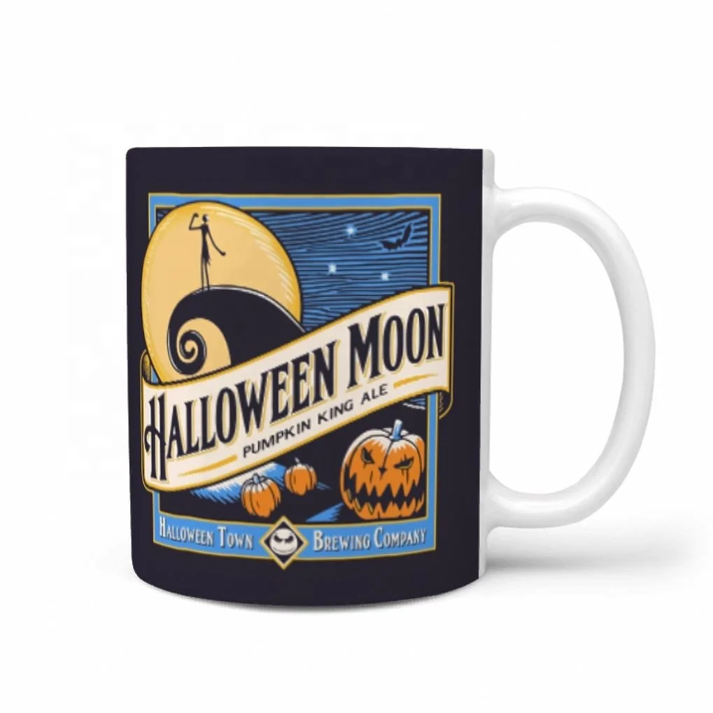 

2021 Coffee Mug Halloween Moon Porcelain Mugs